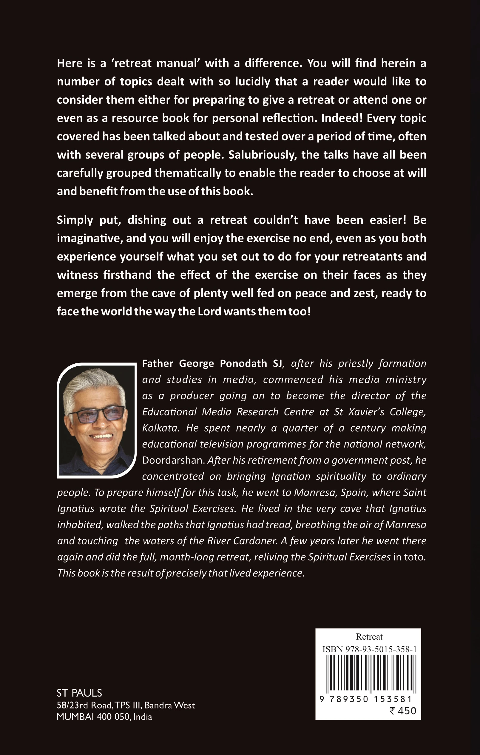 Cave of Plenty 2025 back cover
