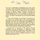Developing the adolescent personality 2026 back cover
