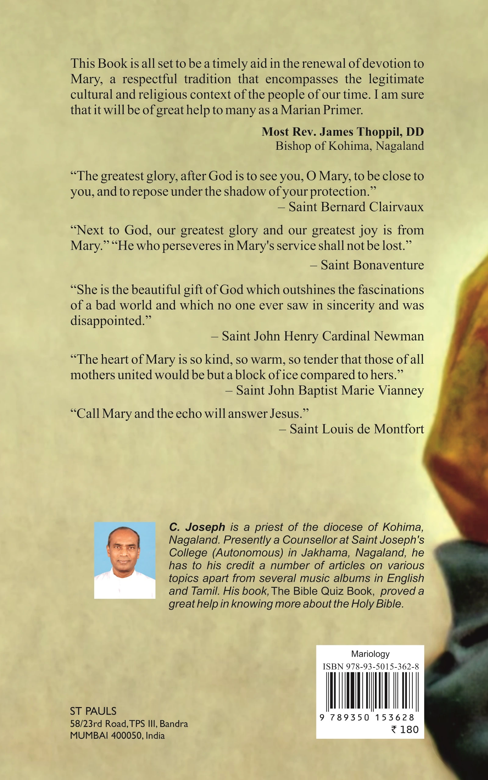 Mary Mother of God_2026 back cover