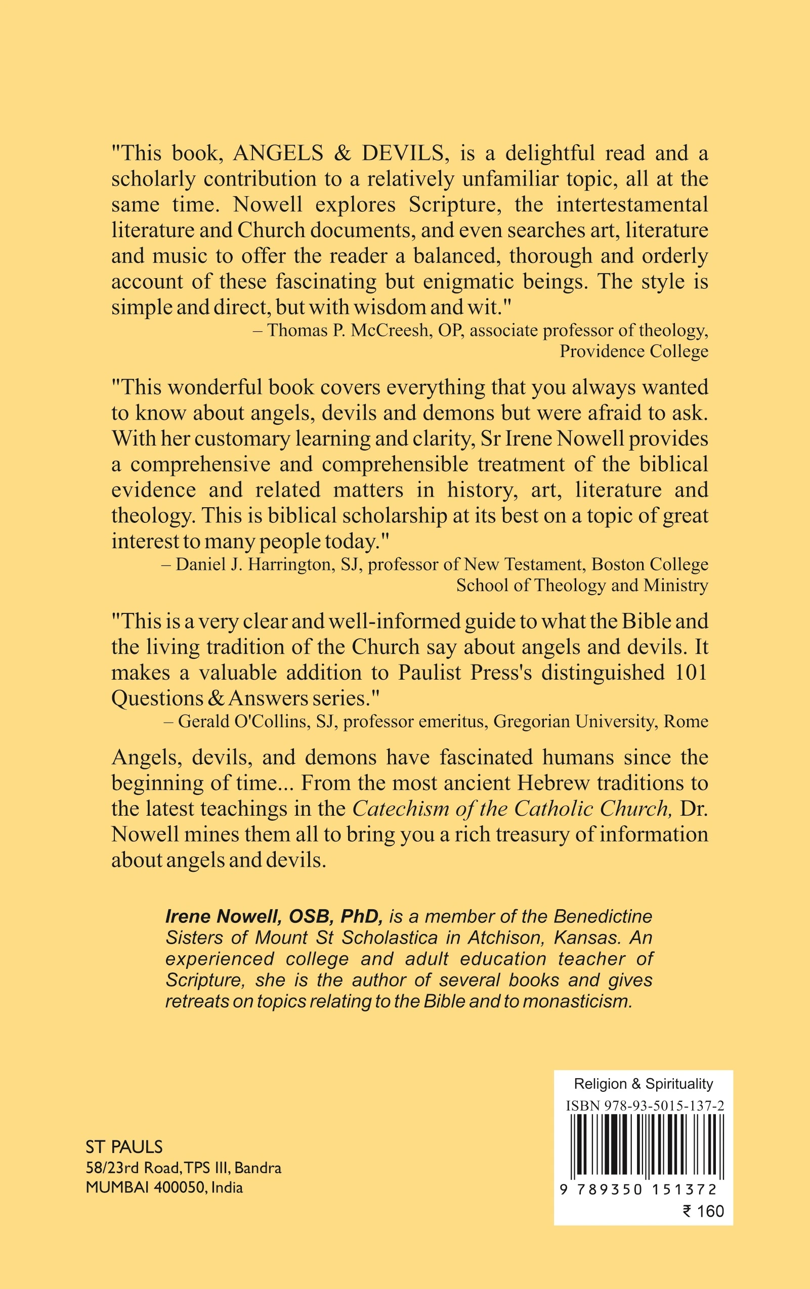 101 Questions and Answers on Angels and Devils back cover
