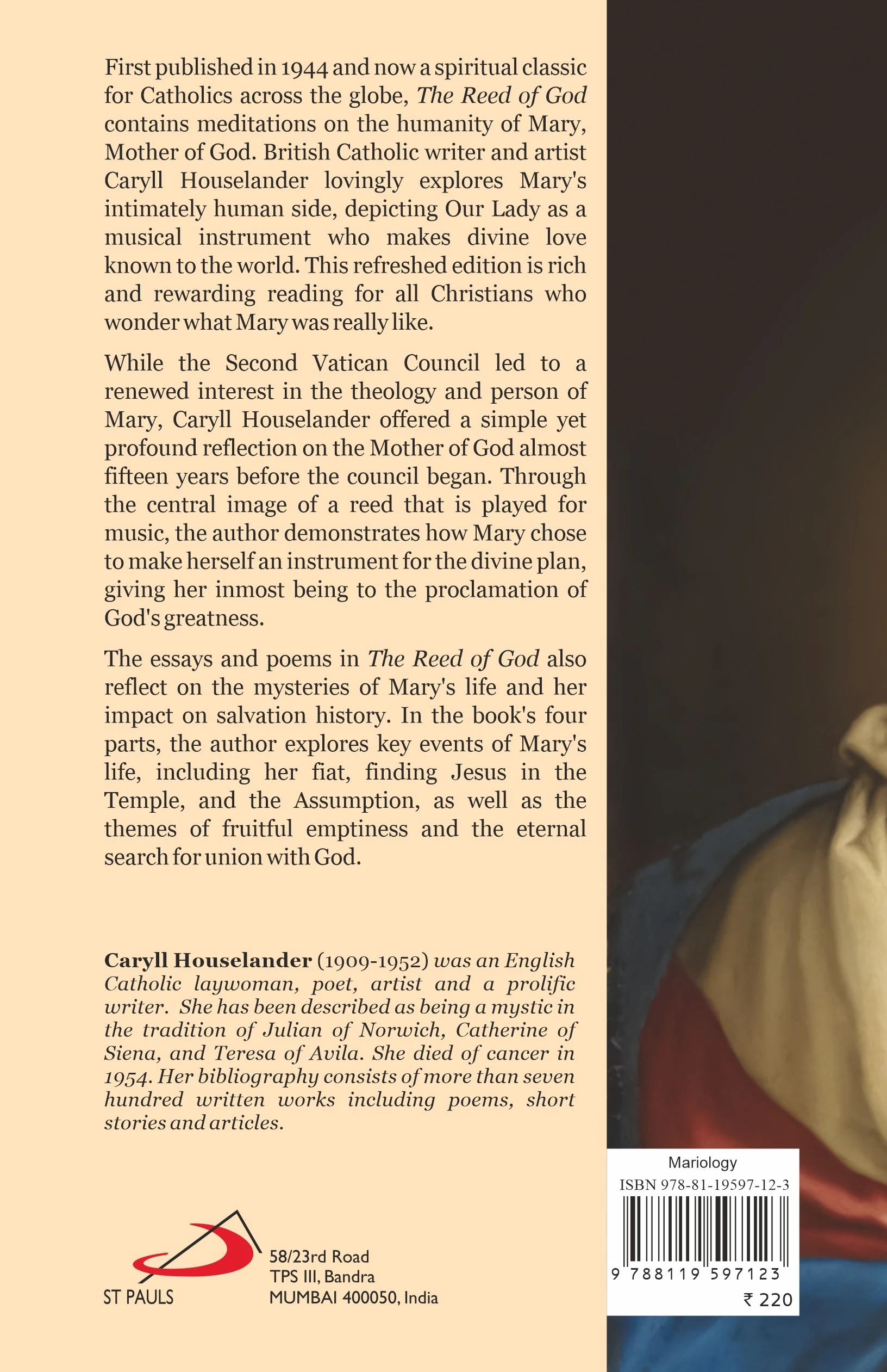 The Reed of God back cover