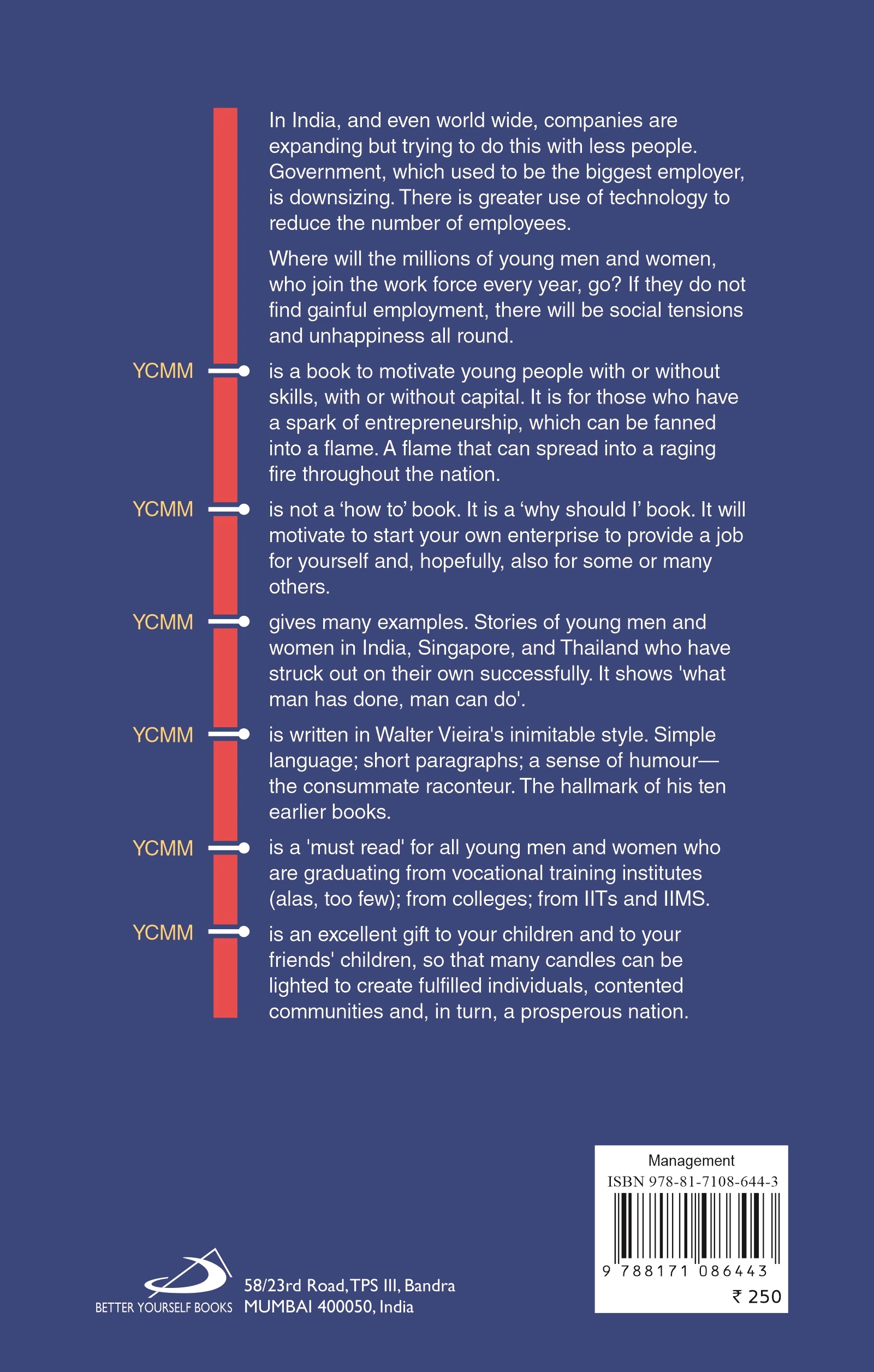 You can Move Mountains as an entrepreneur back cover