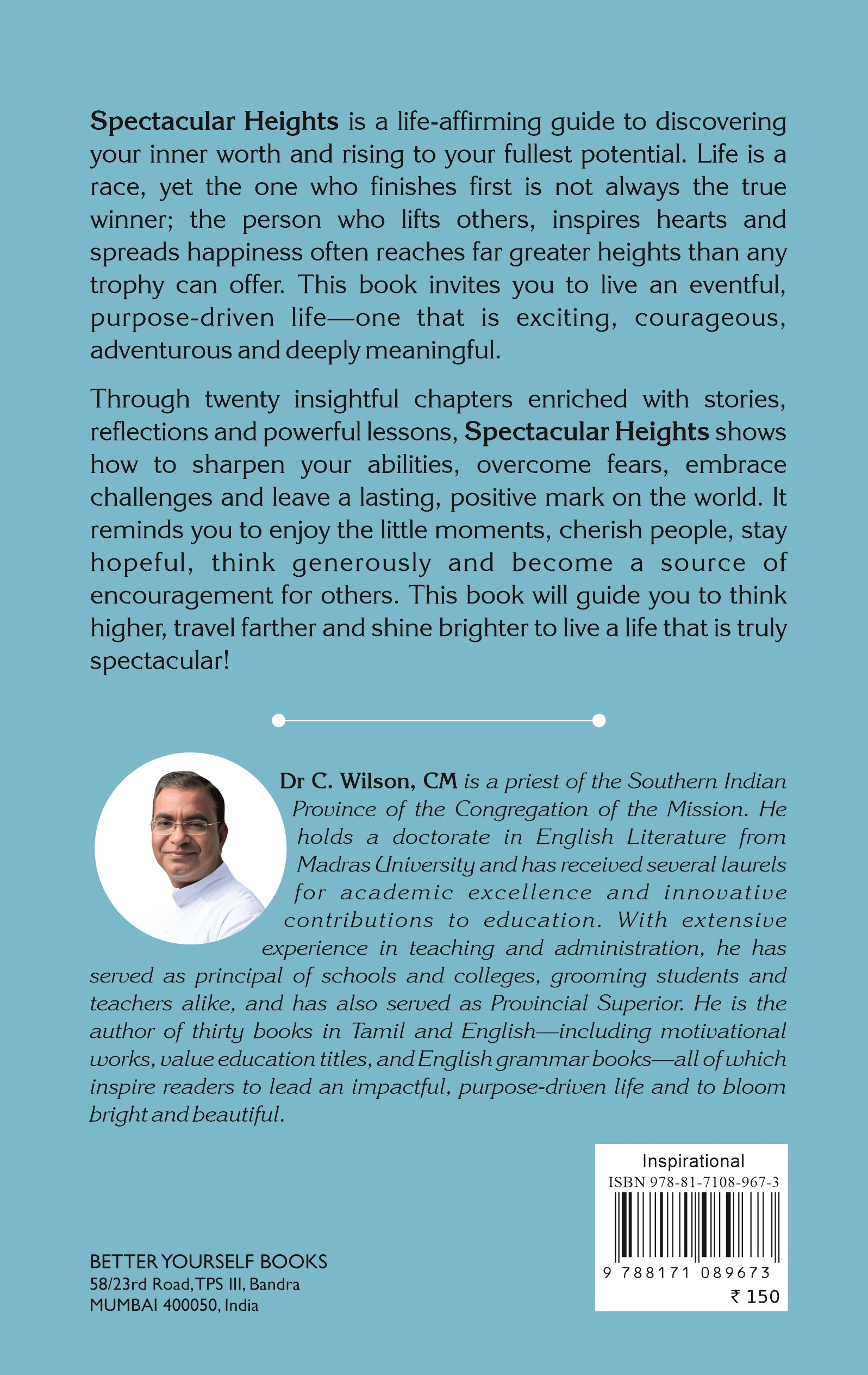 Spectacular Heights back cover