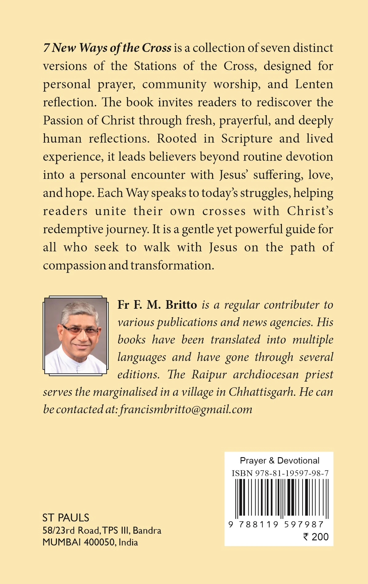 7 New Ways of the Cross back cover