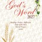 God’s Word 2027 Catholic daily liturgy book cover, featuring daily Mass readings, Responsorial Psalms, reflections, prayers, and Saint of the Day biographies.