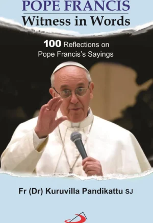 Pope Francis - Witness in Words front cover