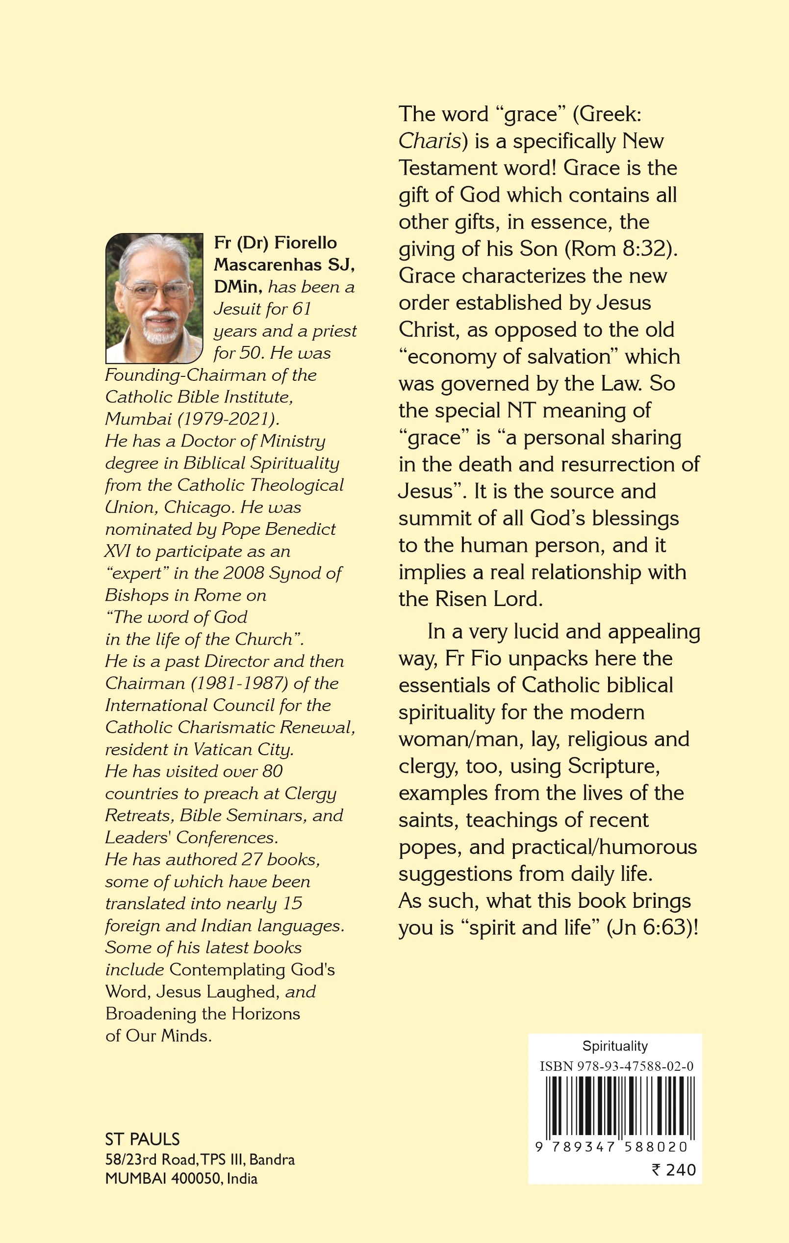 Amazing Grace! back cover